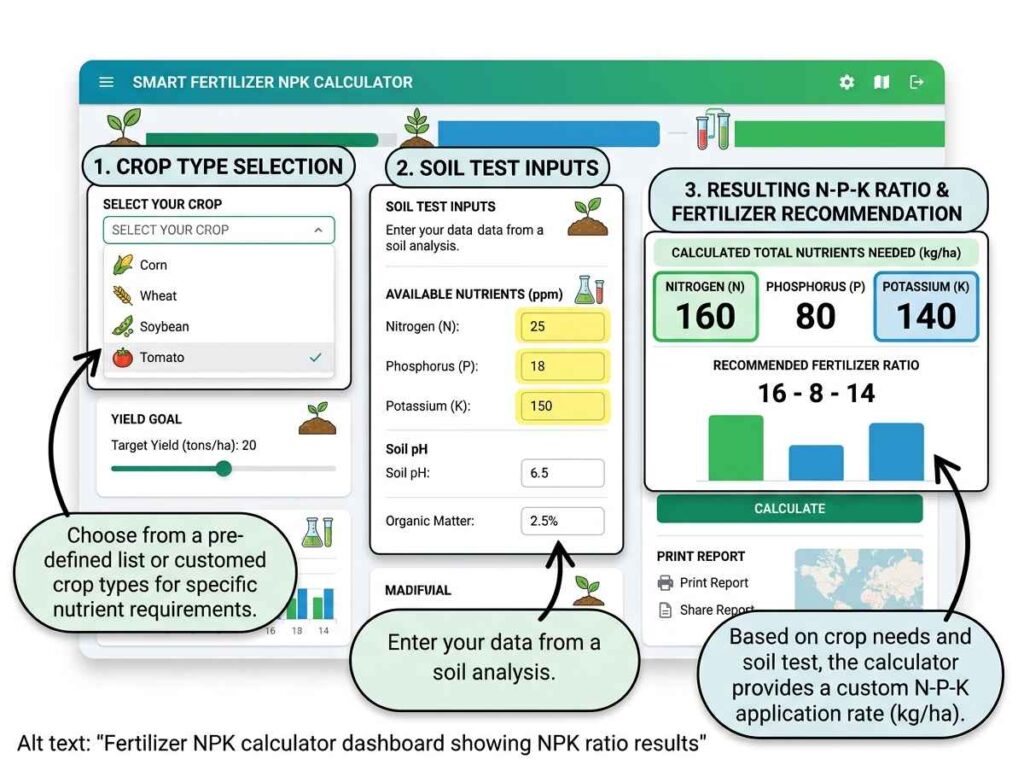 Fertilizer NPK Calculator